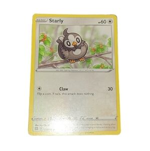 Pokemon TCG Starly 110/159 Card Crown Zenith